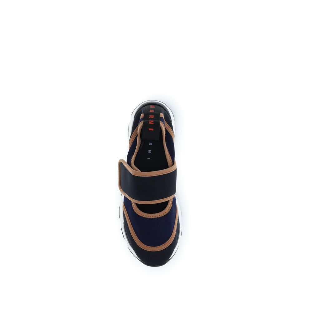 Marni Multicolor Polyamide Athletic Sneakers - Image 4