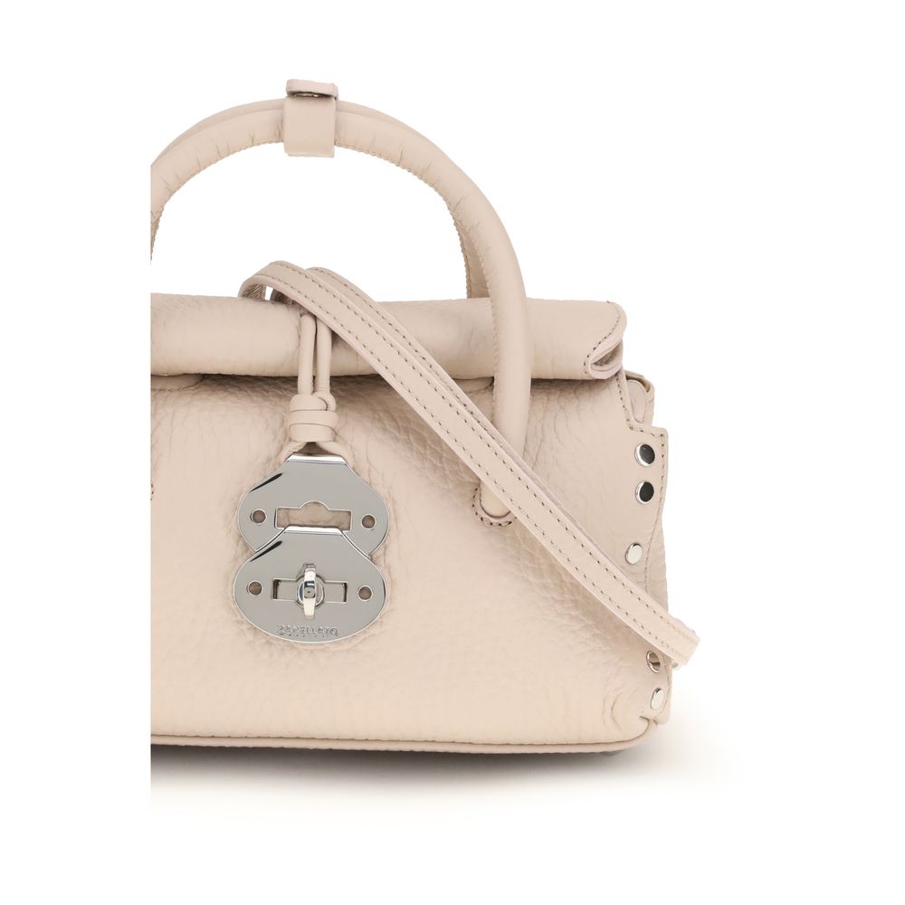 Zanellato Multicolor Calf Leather Bos Taurus Handbag - Image 4