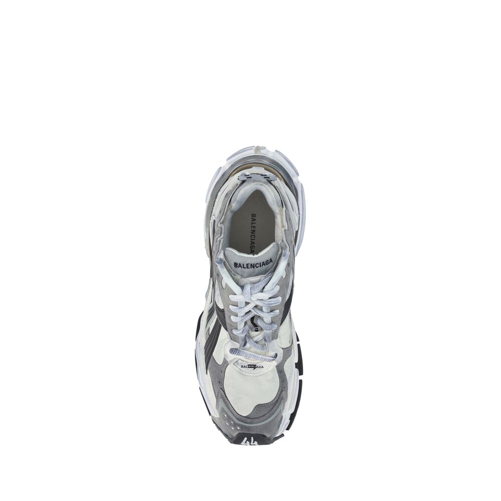 Balenciaga Gray Polyurethane Athletic Sneakers - Image 4