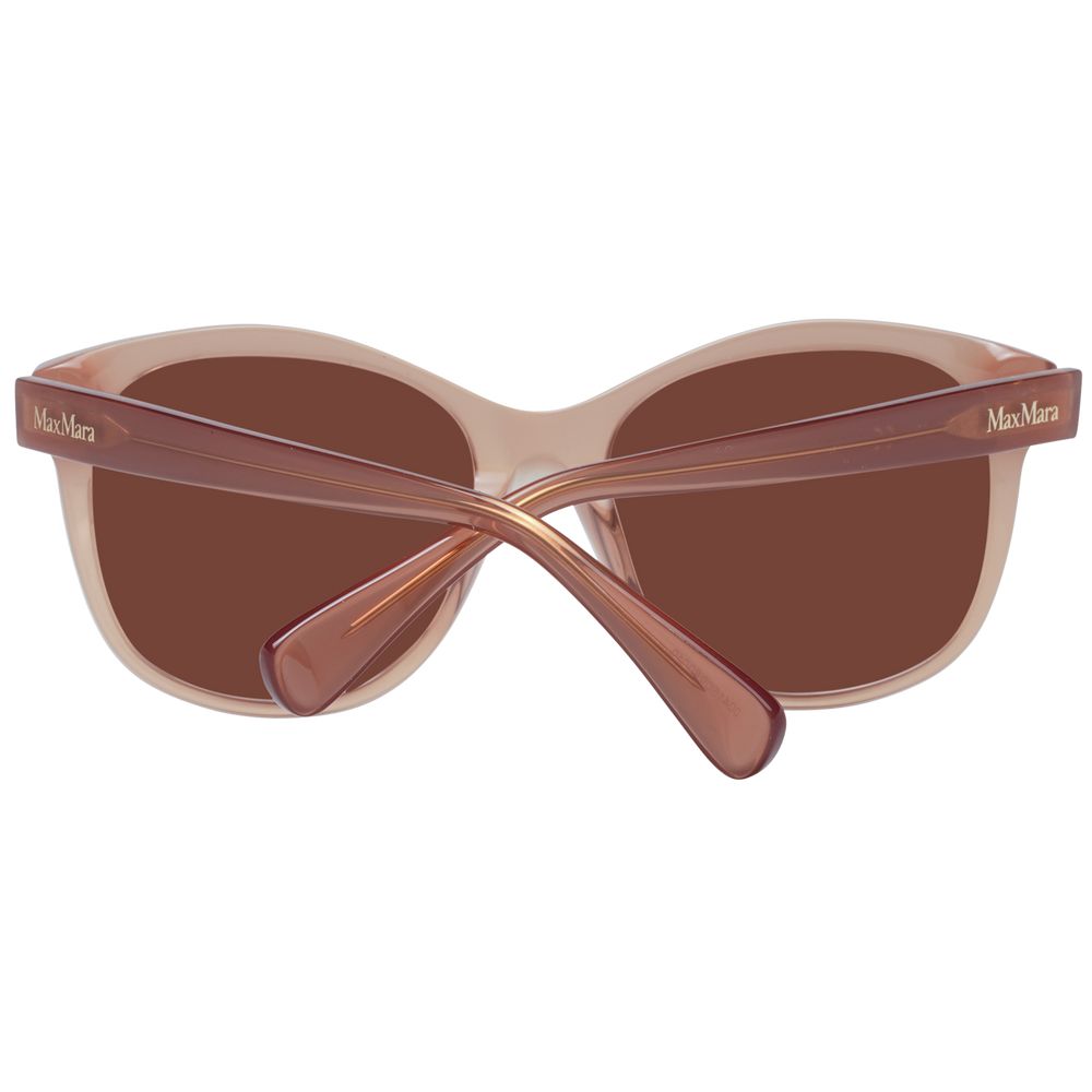 Max Mara Brown Plastic Sunglasses - Image 3