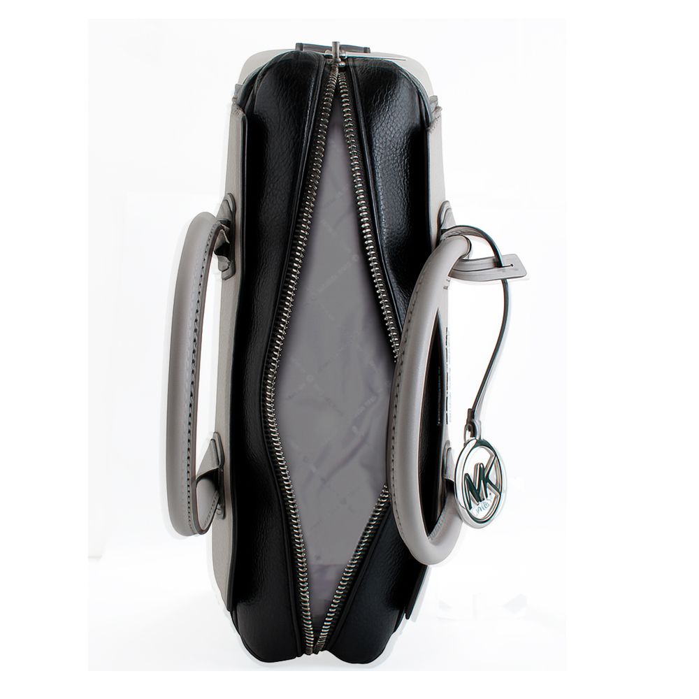 Michael Kors Gray Leather Handbag - Image 3