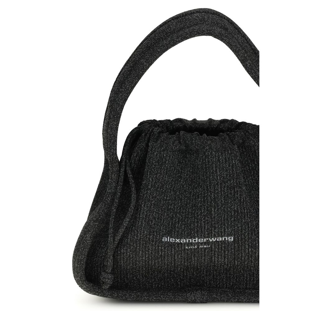 Alexander Wang Black Polyester Shoulder Bag - Image 4