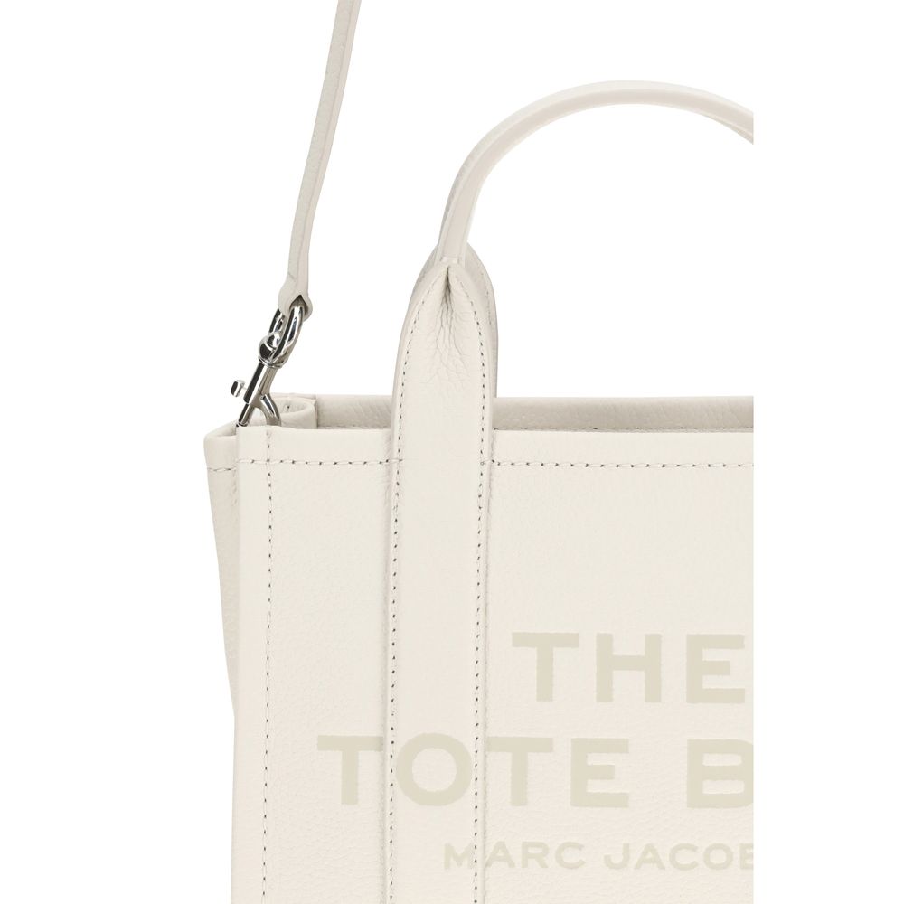 Marc Jacobs White Calf Leather Bos Taurus Handbag - Image 4