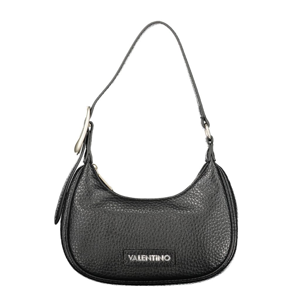 Mario Valentino Black Polyurethane Women Shoulder Bag