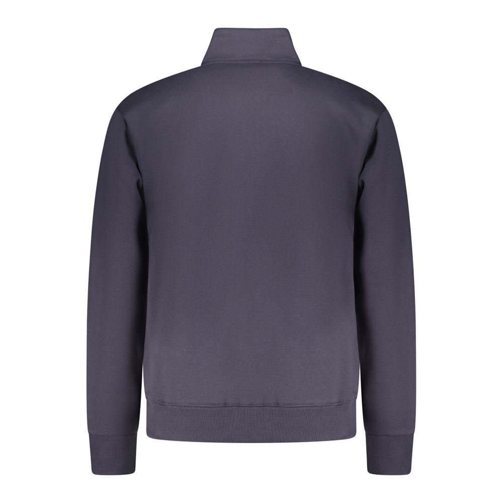 Coveri Moving Blue Cotton Men Sweatshirt - Image 2