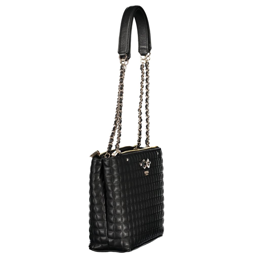 Guess Jeans Black Polyethylene Handbag - Image 3