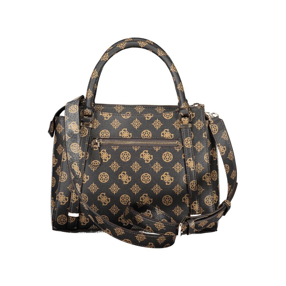 Guess Jeans Brown Polyethylene Handbag - Image 2