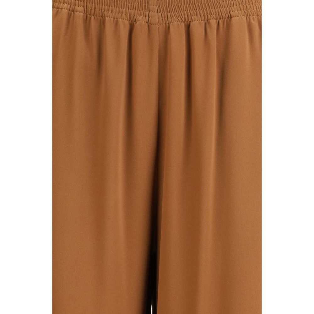 Fabiana Filippi Beige Viscose Casual Pants - Image 3