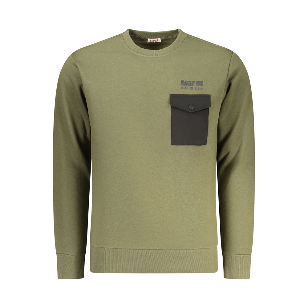 Rifle Verde Cotton Men Sweatshirt