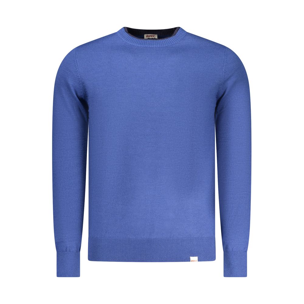 Rifle Blu Polyester Men Sweater