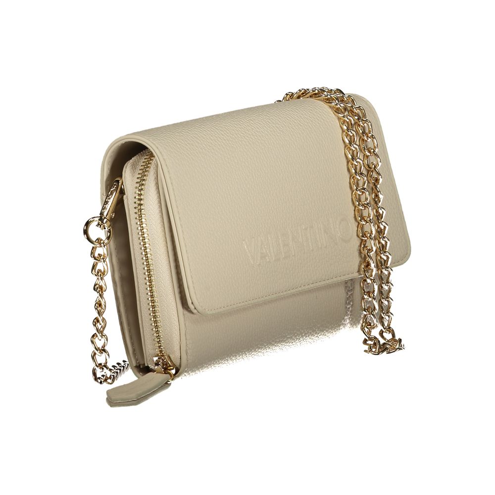 Mario Valentino Beige Polyurethane Women Wallet - Image 3