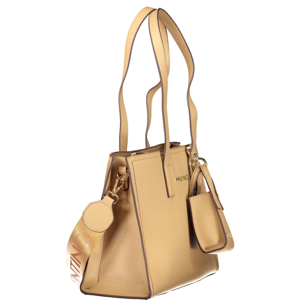 Mario Valentino Beige Polyurethane Women Handbag - Image 3