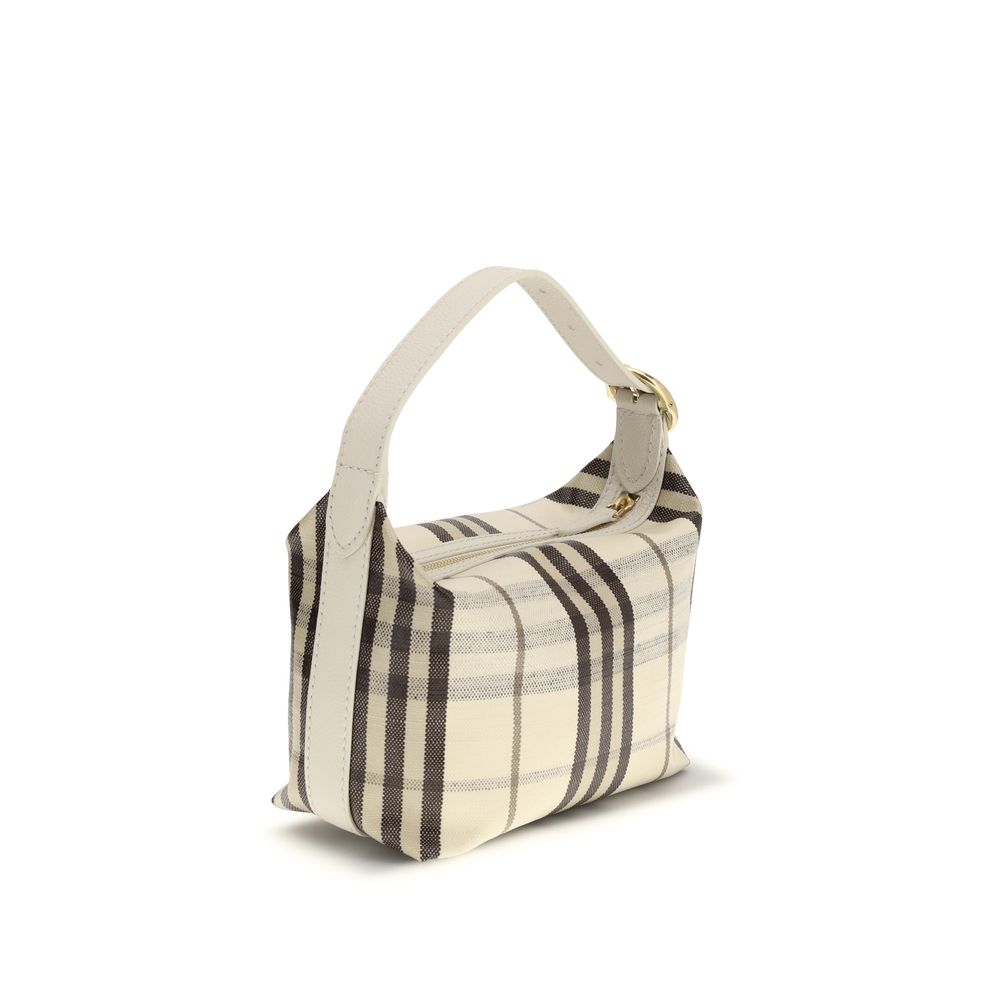 Burberry Beige Cotton Shoulder Bag - Image 3