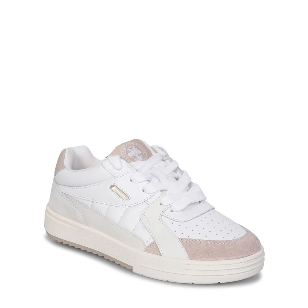 Palm Angels White Calfskin Low Top Sneakers - Image 2