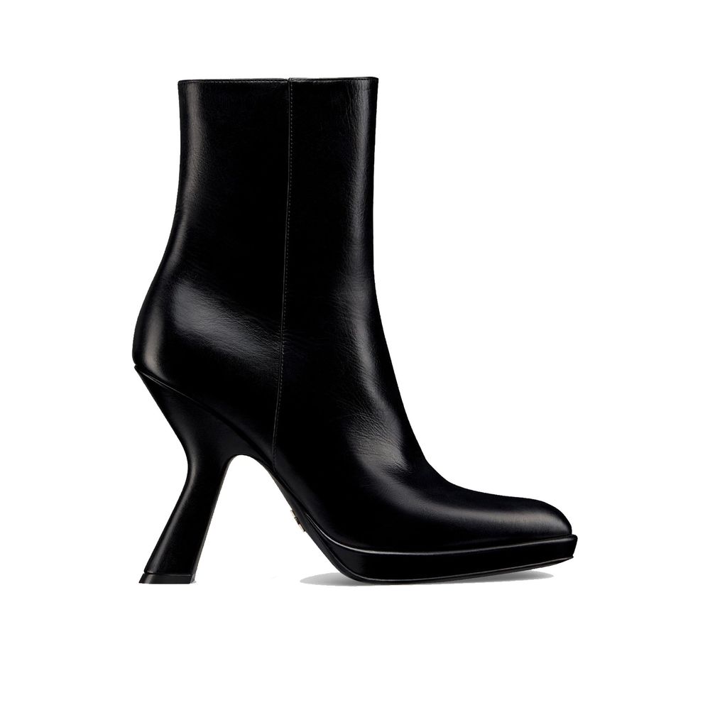 Dior Black Calfskin Ankle Boots