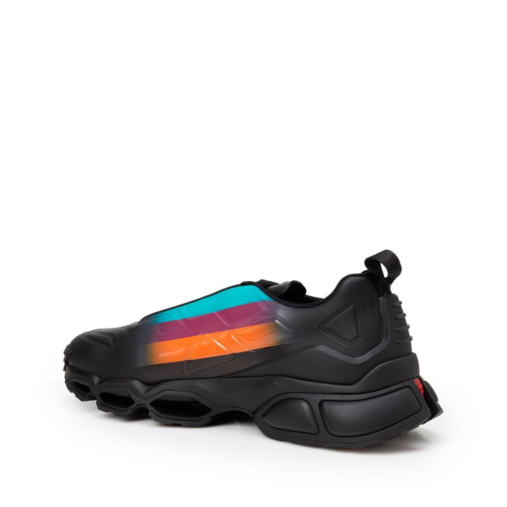 Prada Black Rubber Chunky Sneakers - Image 3