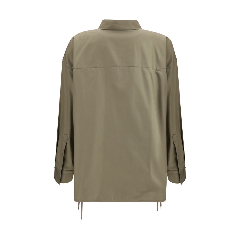 Balenciaga Beige Cotton Shirt - Image 2