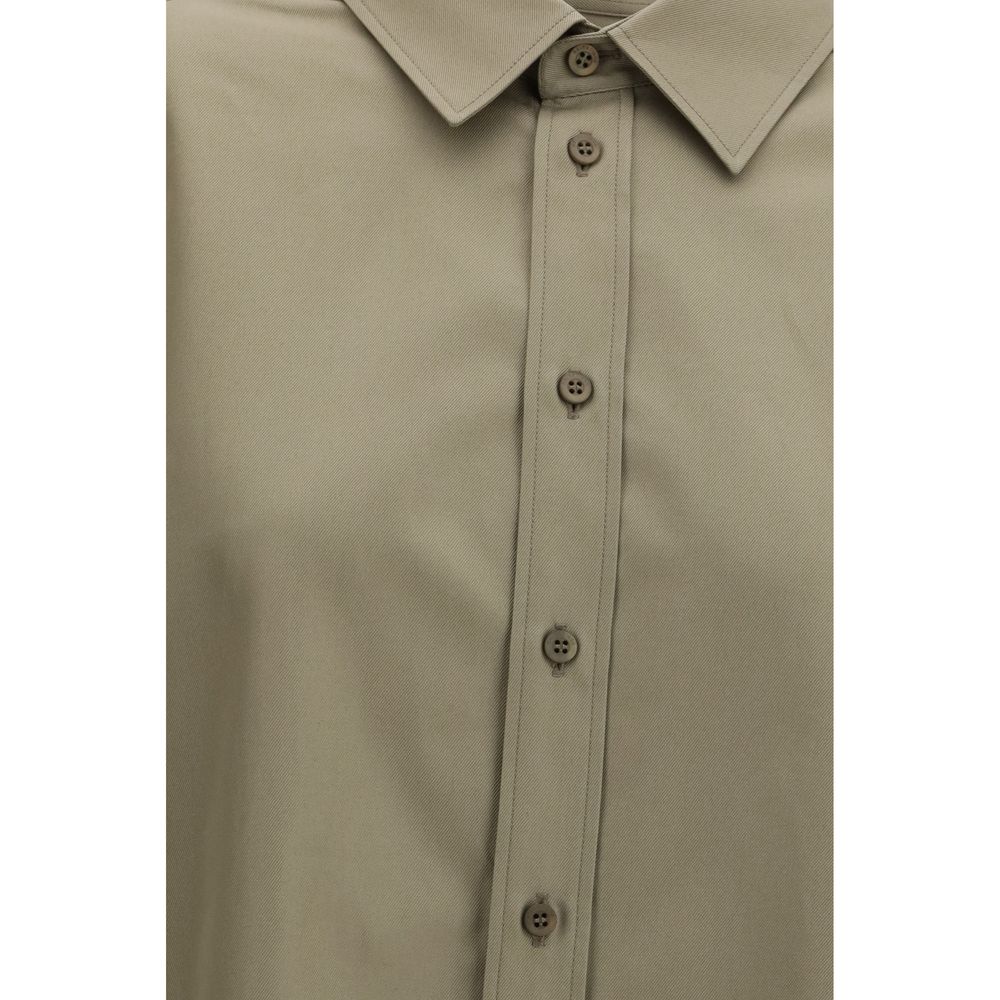 Balenciaga Beige Cotton Shirt - Image 3