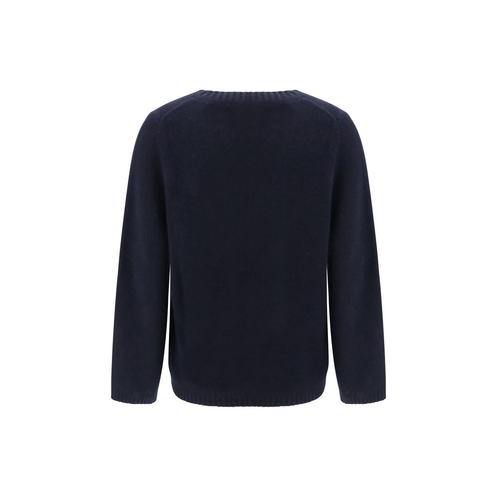 Allude Blue Cashmere Cashmere Sweater - Image 2