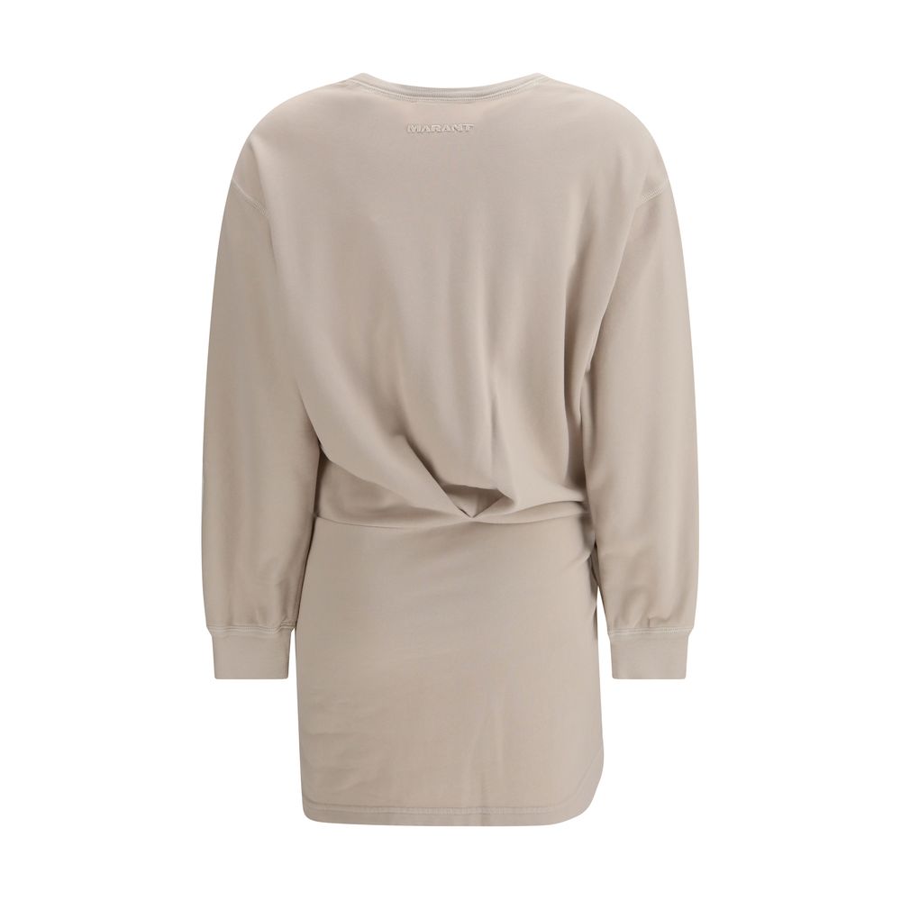 Marant Etoile Beige Cotton Casual Dress - Image 2