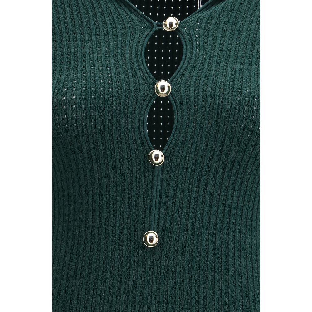 Self-Portrait Bicolor Viscose Casual Dress - Image 3