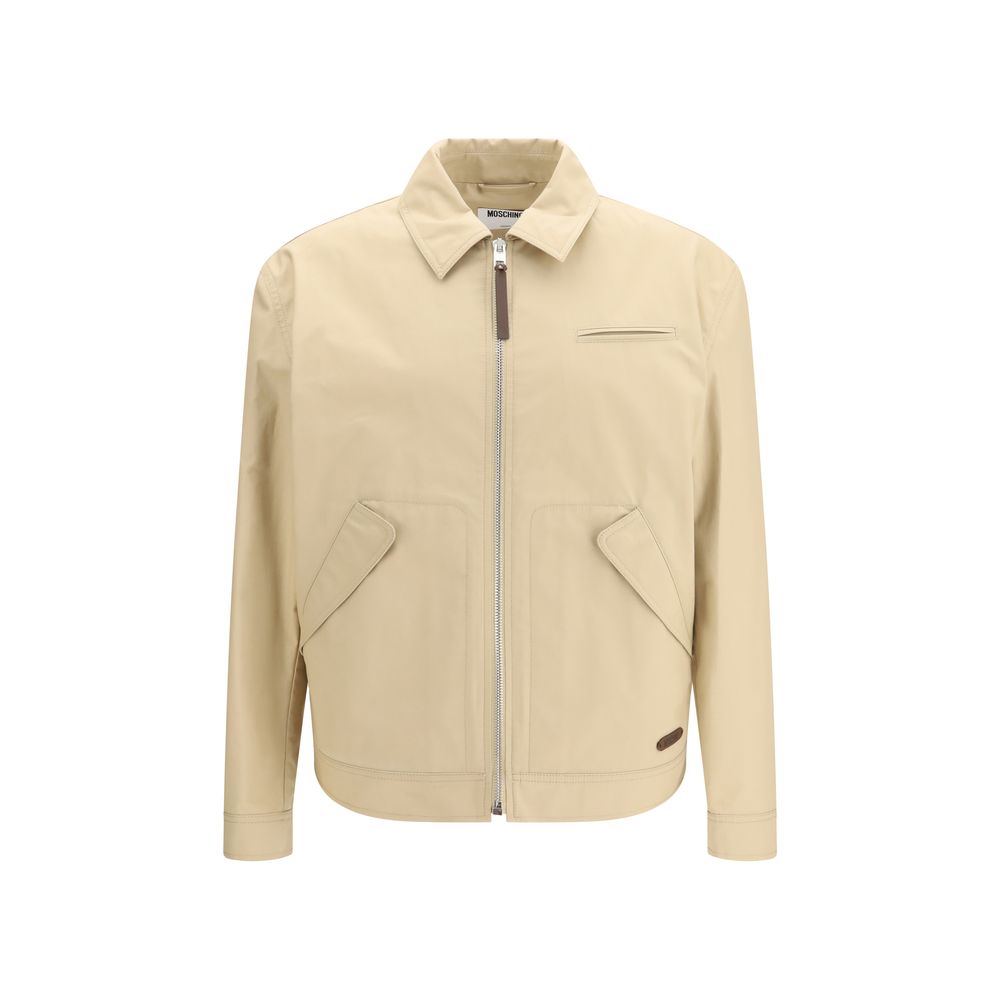 Moschino Beige Cotton Coat