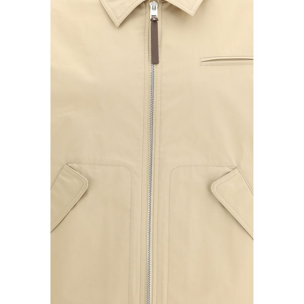 Moschino Beige Cotton Coat - Image 3