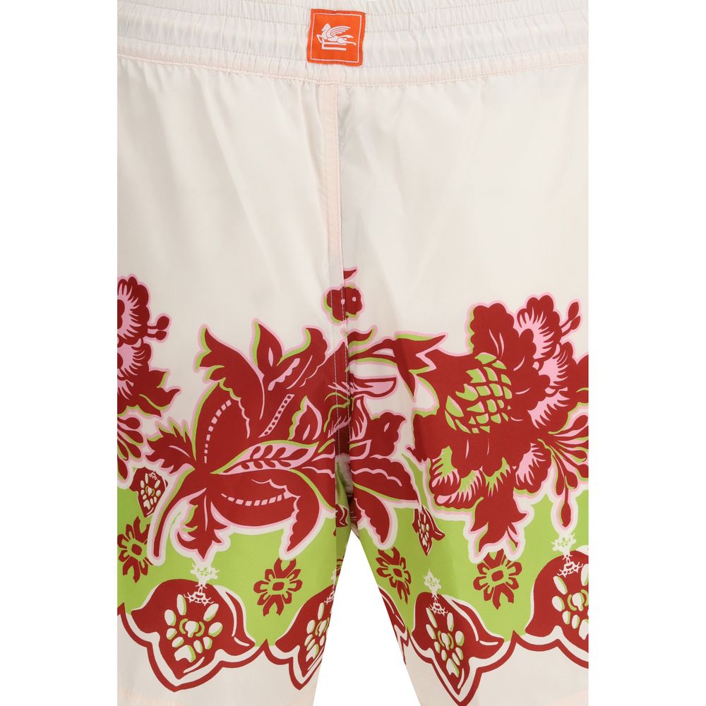 Etro Multicolor Polyester Shorts - Image 3