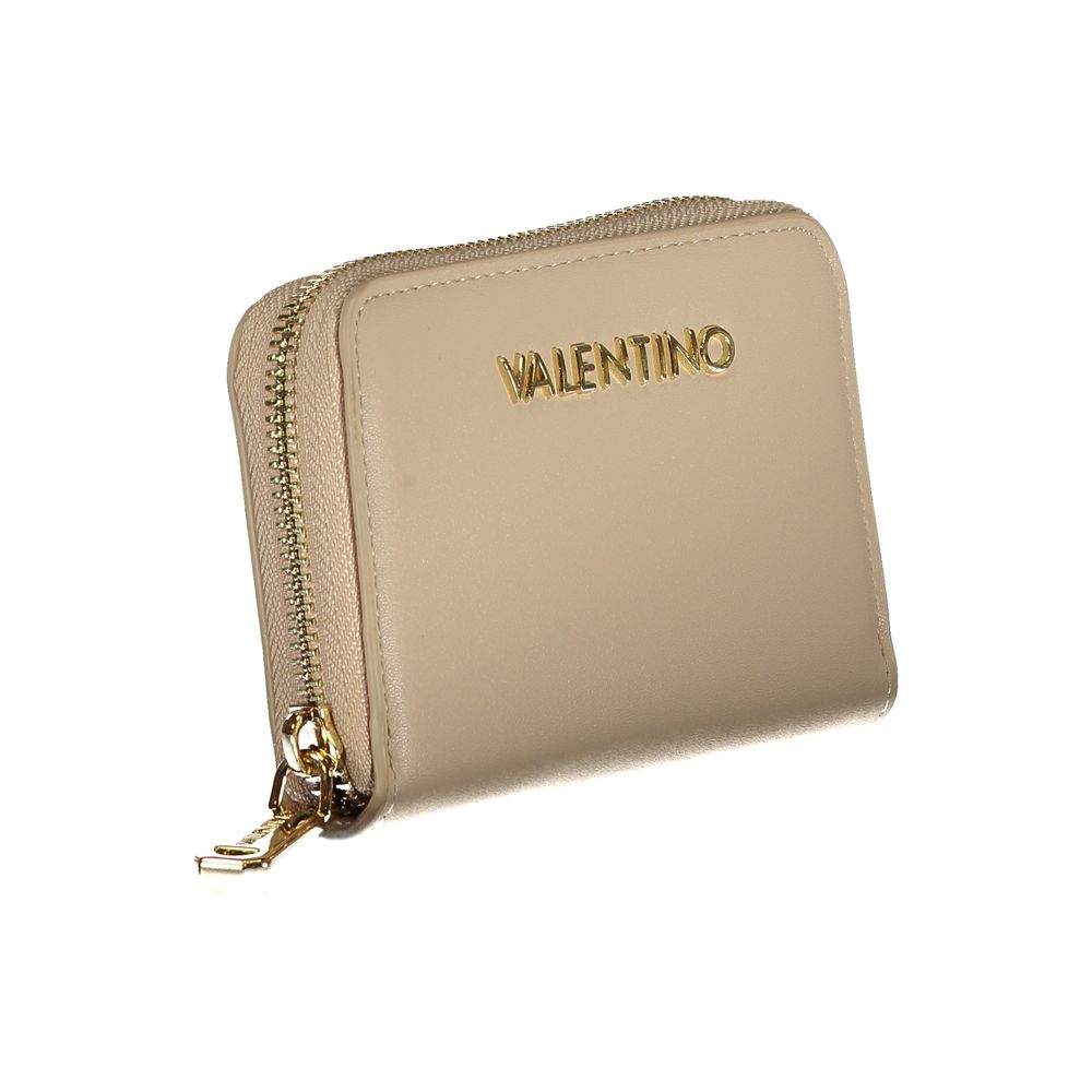 Mario Valentino Beige Polyurethane Women Wallet - Image 3