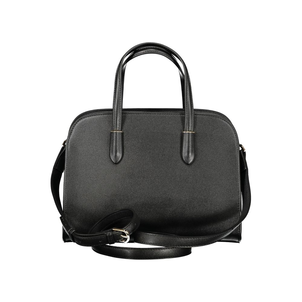 Mario Valentino Black Polyurethane Women Handbag - Image 2