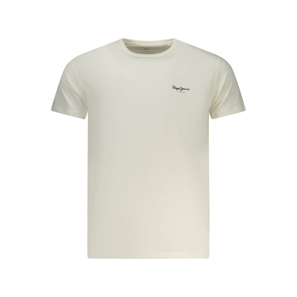Pepe Jeans Bianco Cotton Men's T-Shirt