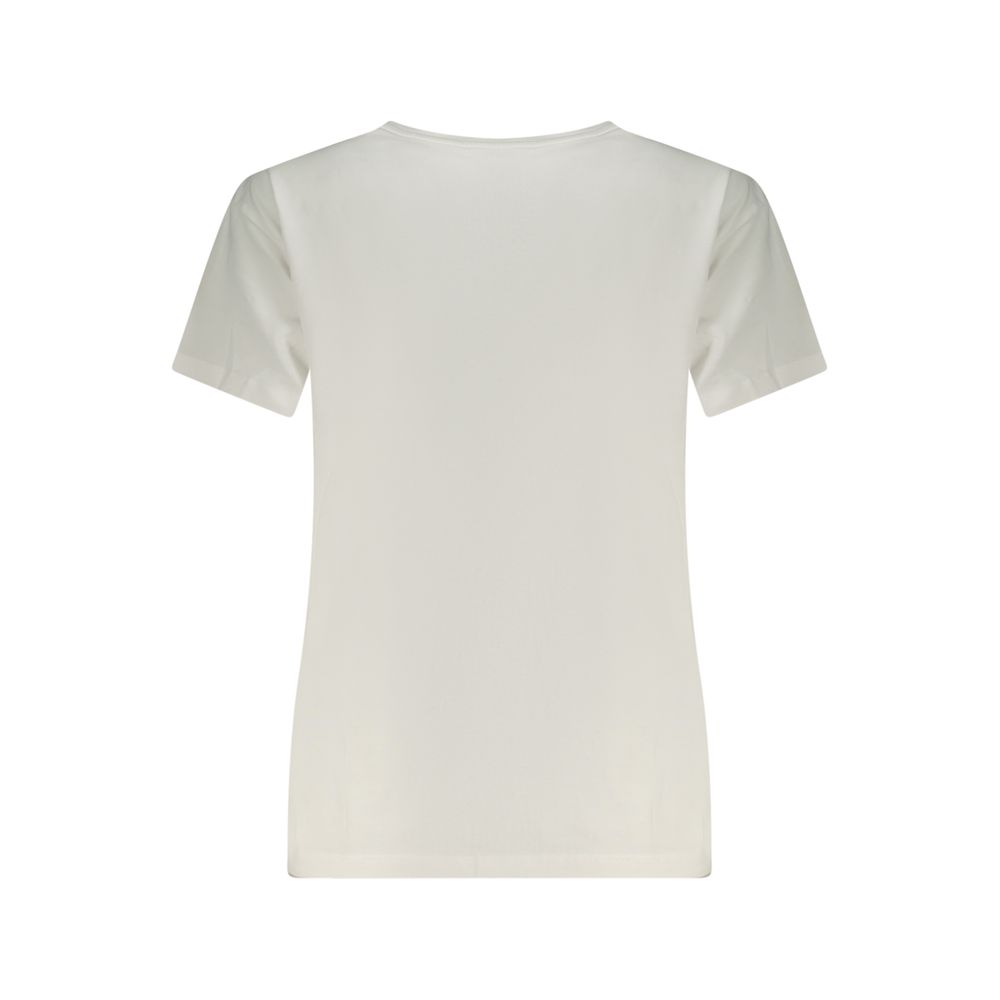 Pepe Jeans Bianco Cotton Women T-Shirt - Image 2