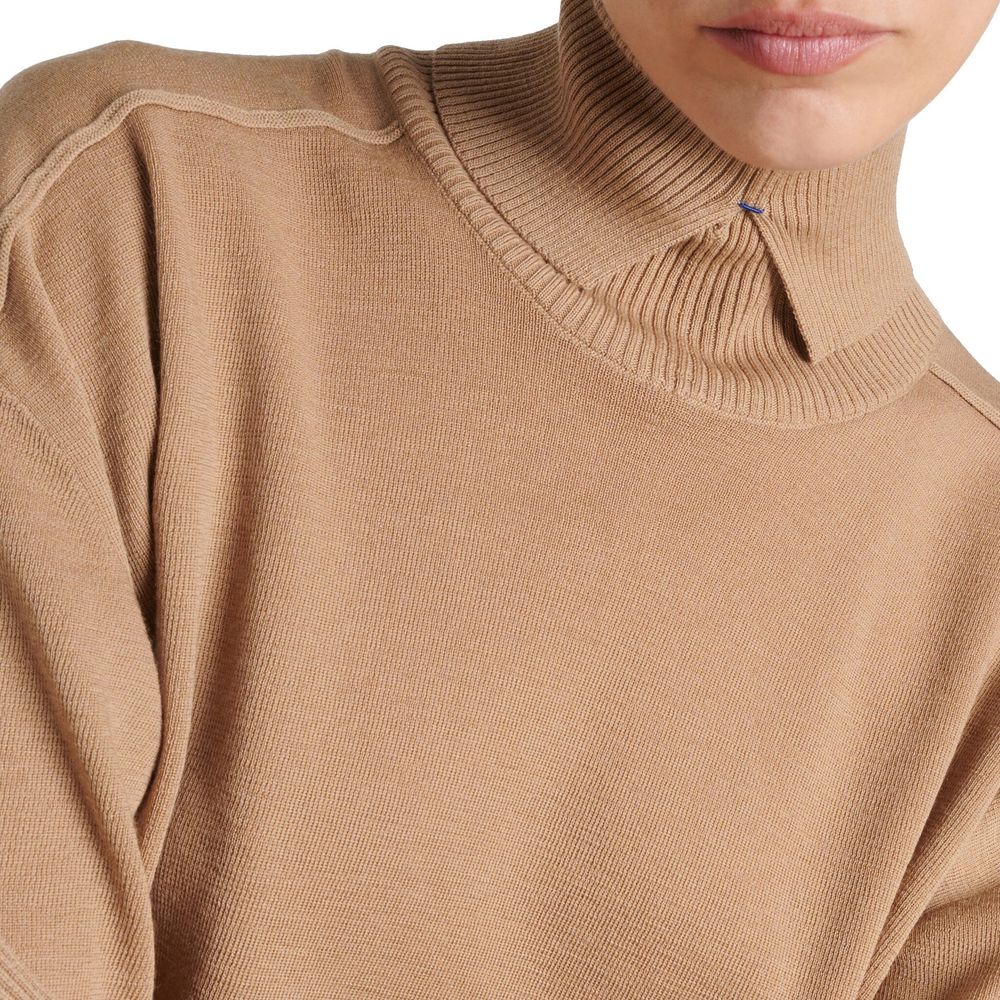 Burberry Beige Wool Sweatshirt - Image 4