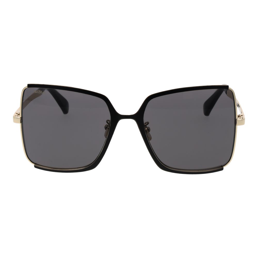 Max Mara Black Metal Sunglasses - Image 2