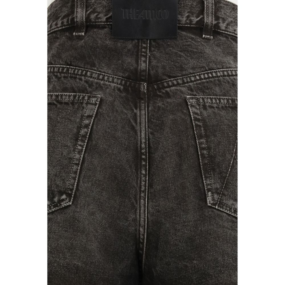 The Attico Black Cotton Jeans Denim - Image 3