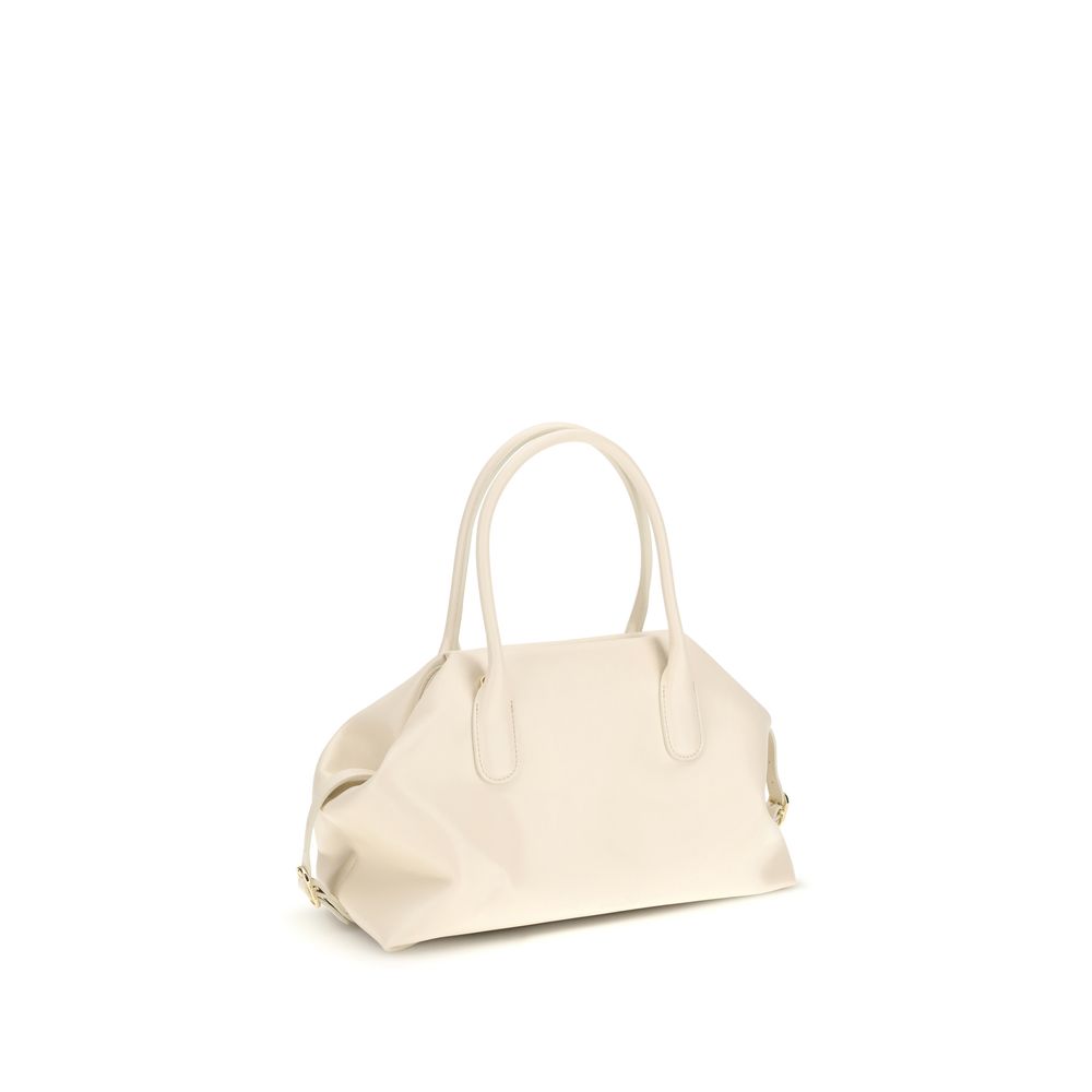 THEMOIRè Cream Other Fibres Shoulder Bag - Image 2