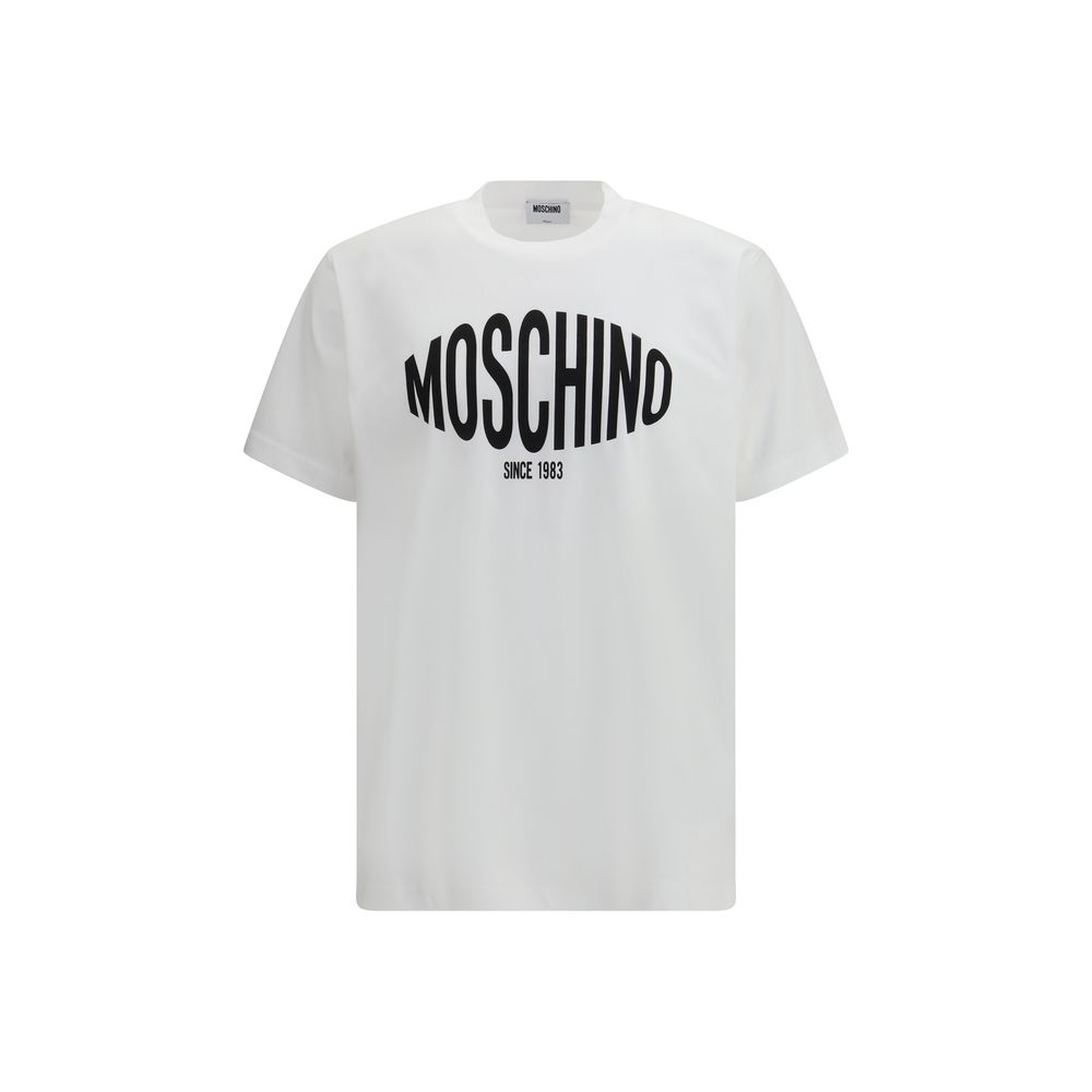 Moschino White Cotton T-Shirt
