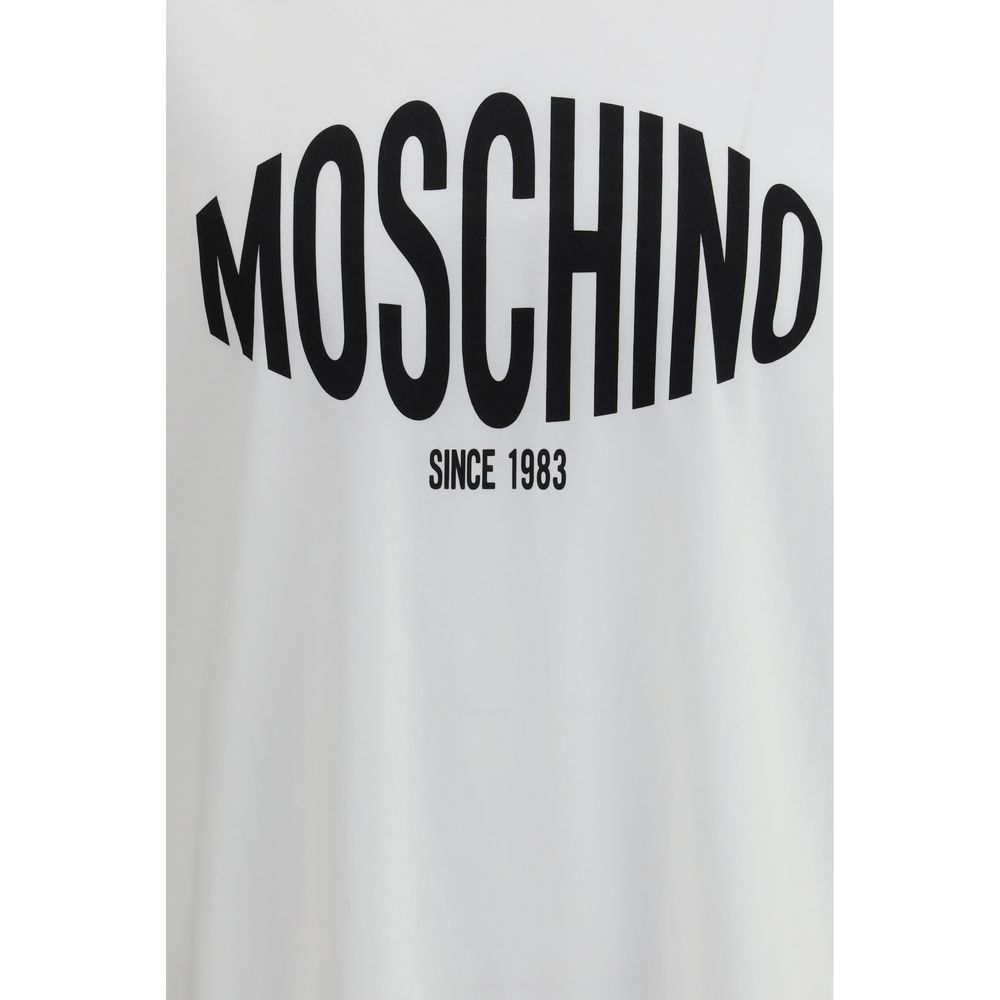 Moschino White Cotton T-Shirt - Image 3