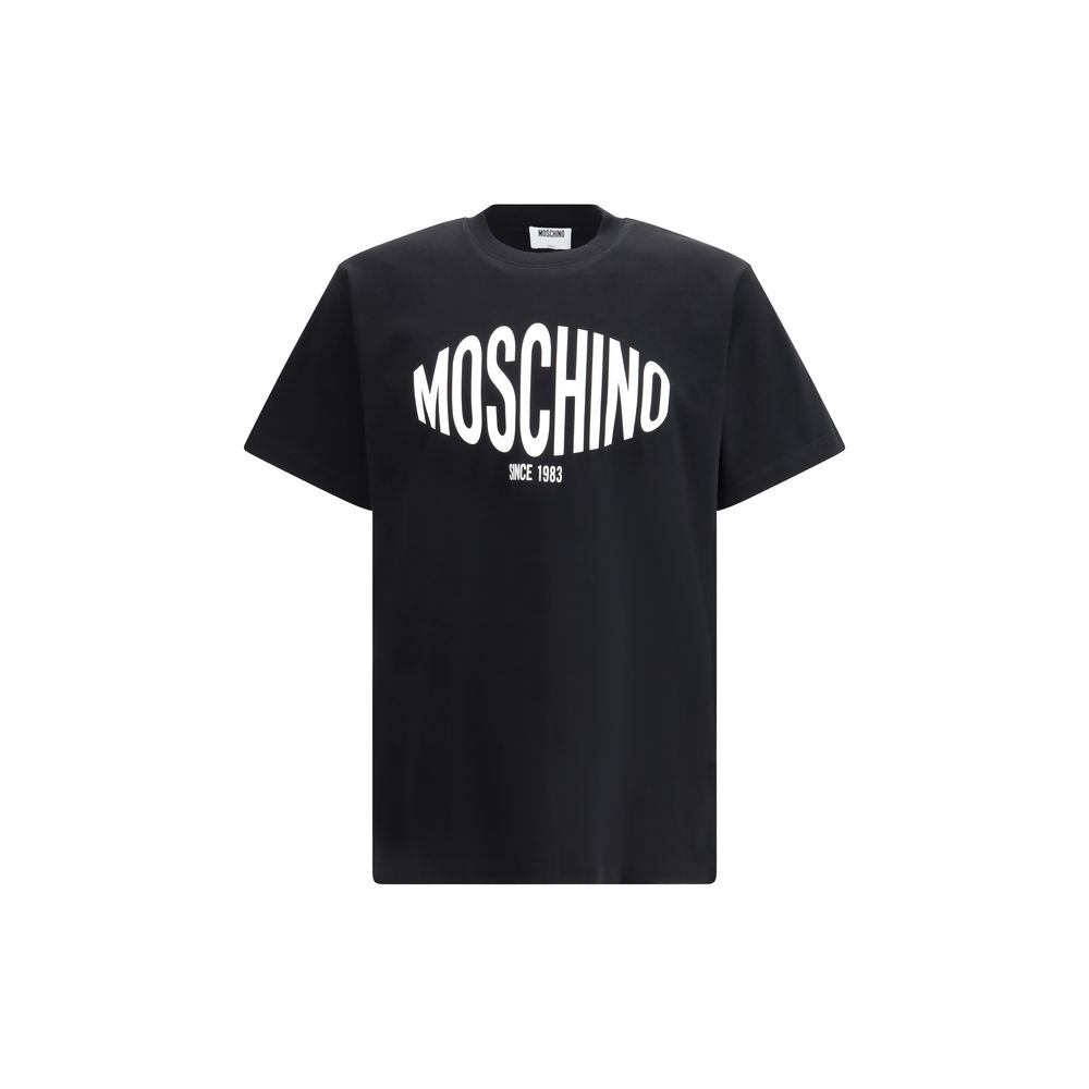Moschino Black Cotton T-Shirt