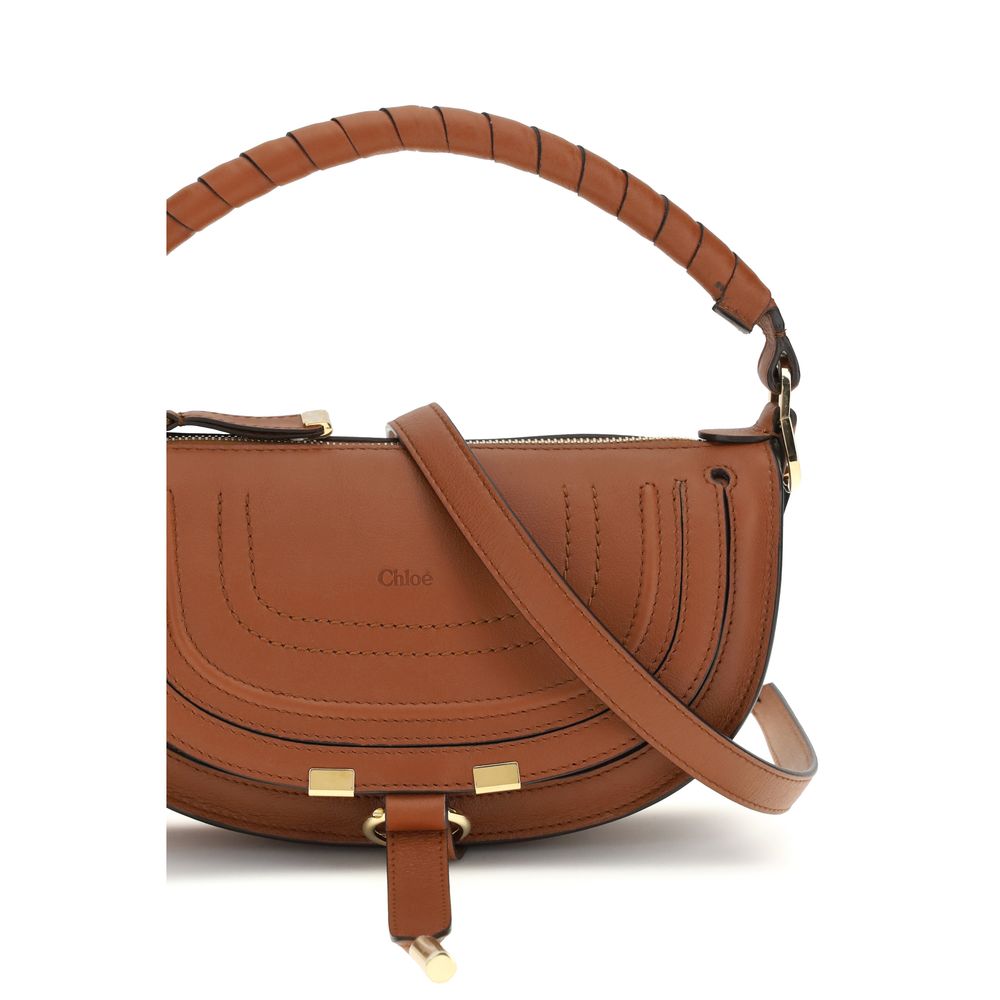 Chloé Brown Calf Leather Bos Taurus Shoulder Bag - Image 4