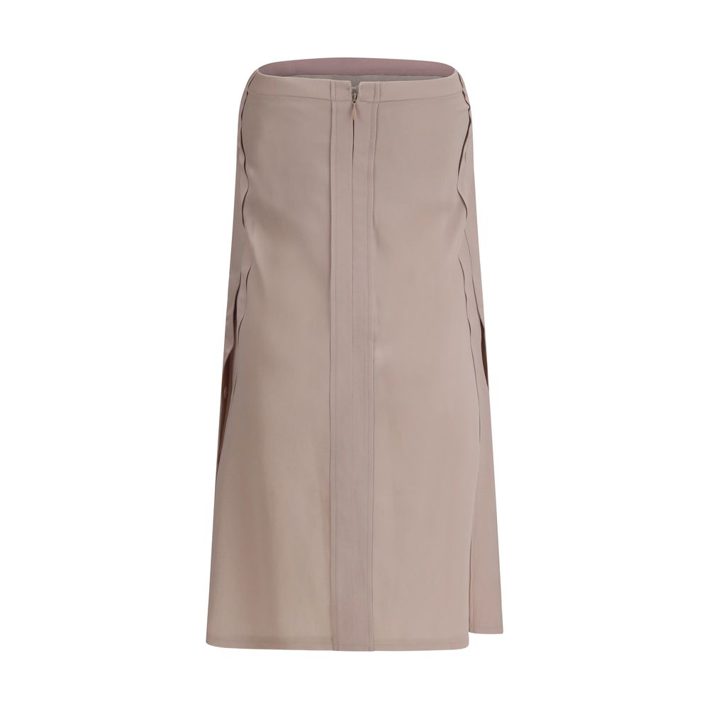 Di Stavnitser Beige Acetate Top - Image 2