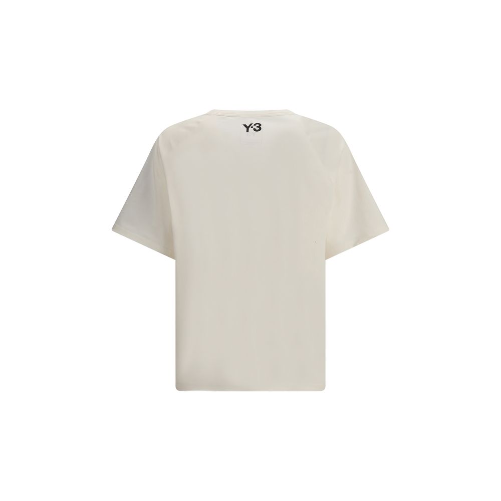 Y-3 Cream Cotton Sportswear - Image 2