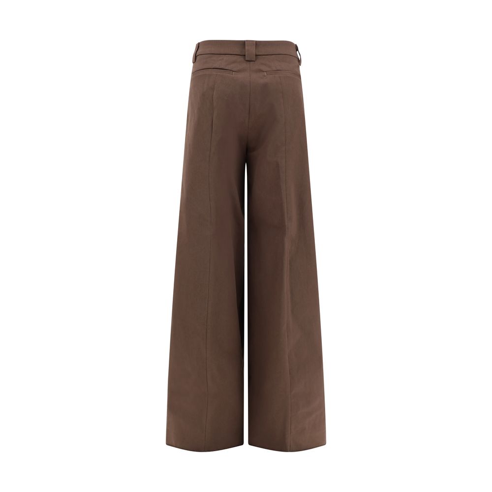 The Latest Brown Cotton Casual Pants - Image 2