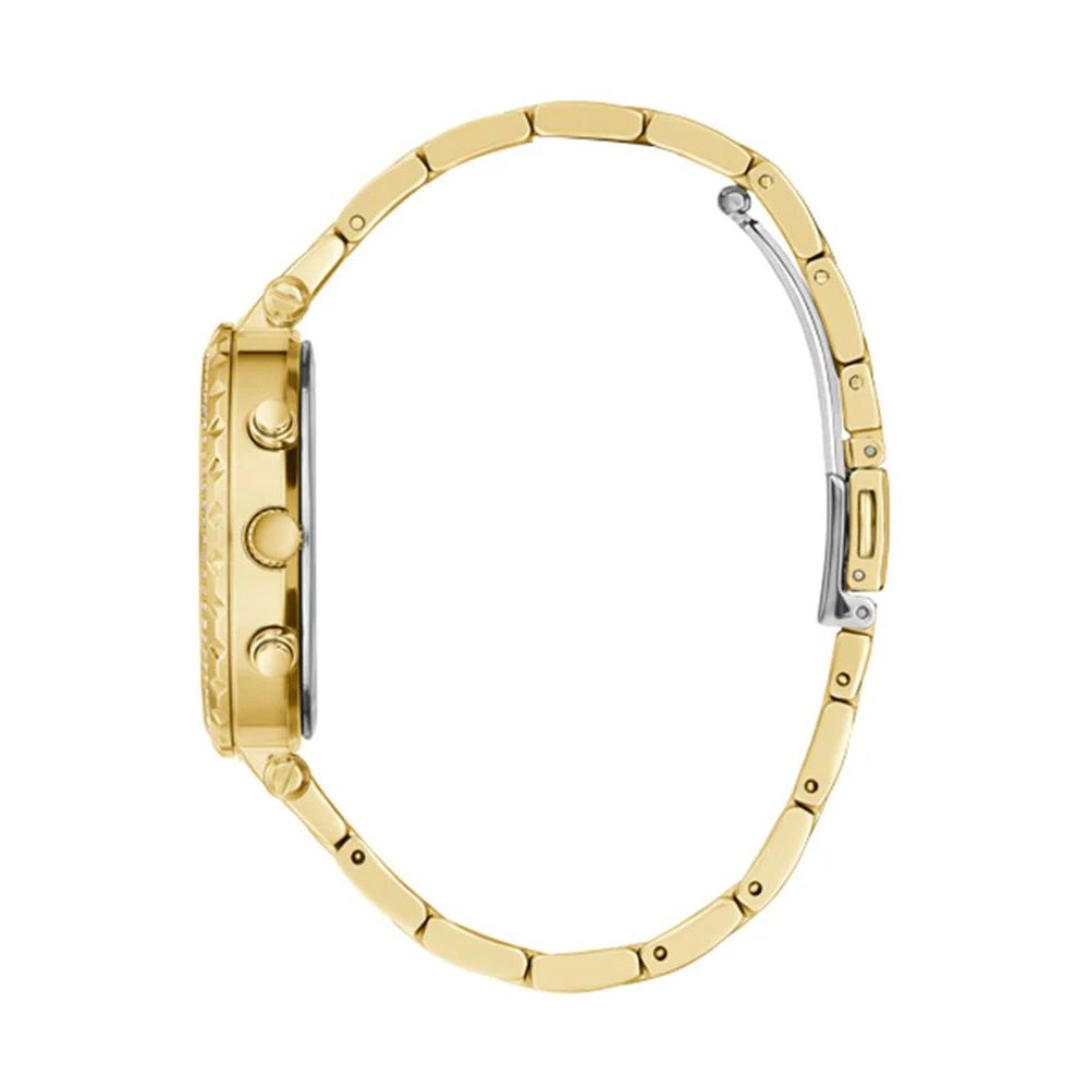 Guess Gold Stainless Steel Dress Watch - Image 2