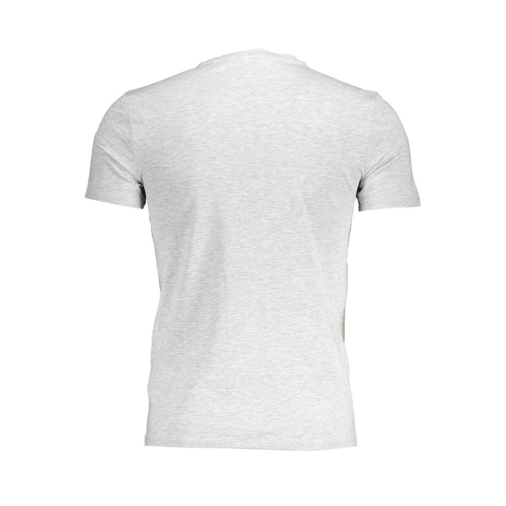 Guess Jeans Grigio Cotton Mens T-Shirt - Image 2