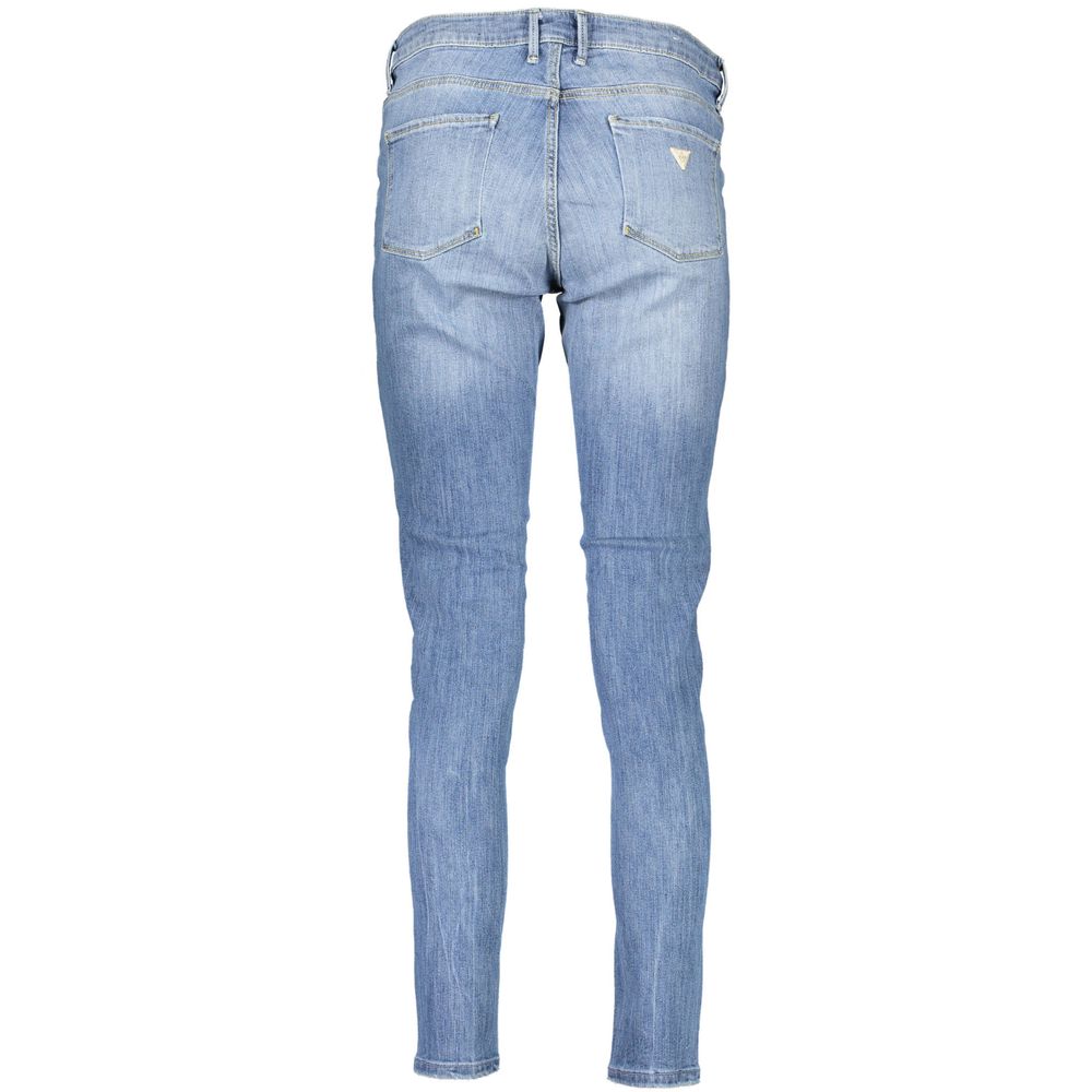 Guess Jeans Blue Cotton Women Jeans - Image 2