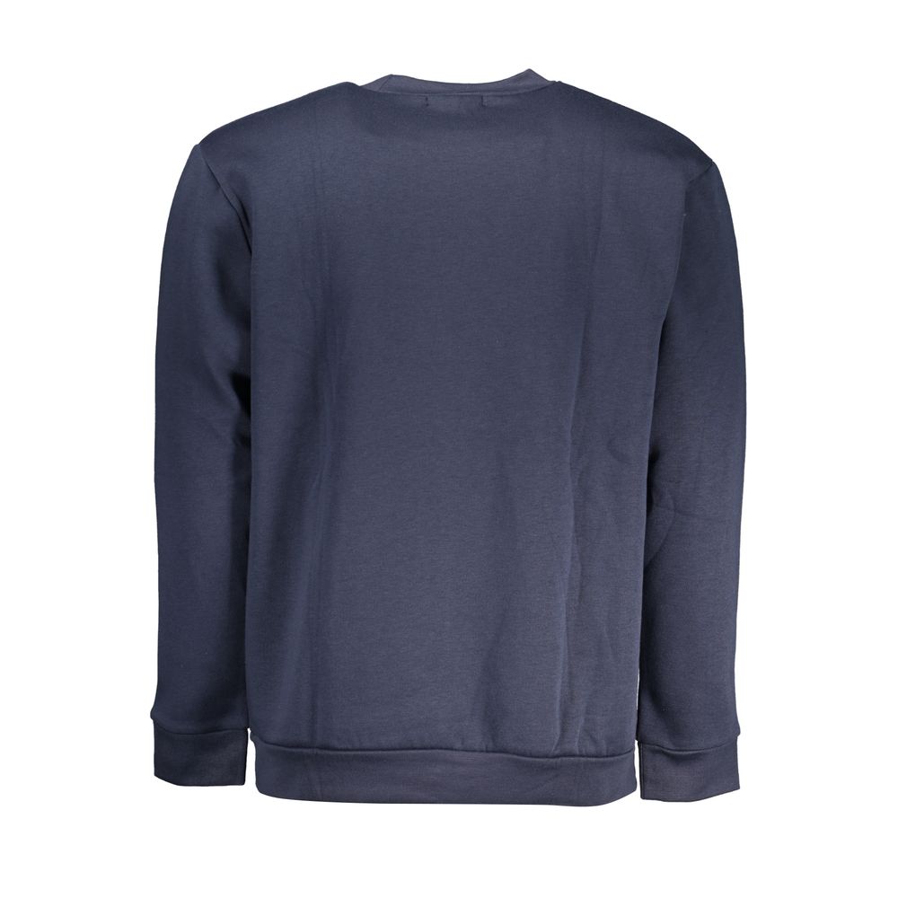 Cavalli Class Blue Polyester Men's Sweatshirt - Image 2