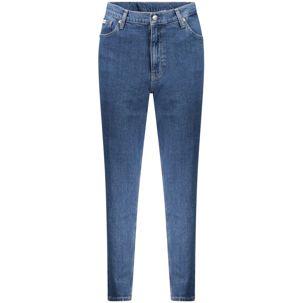 Calvin Klein Blu Cotton Women's Jean