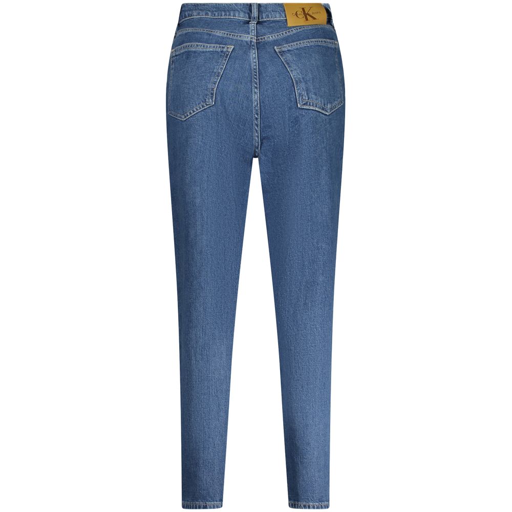 Calvin Klein Blu Cotton Women's Jean - Image 2