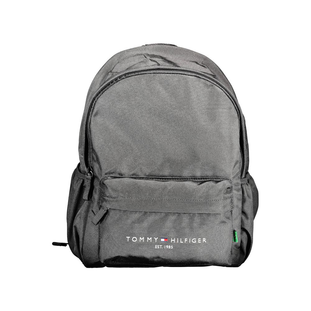 Tommy Hilfiger Black Polyester Men's Backpack - Image 2